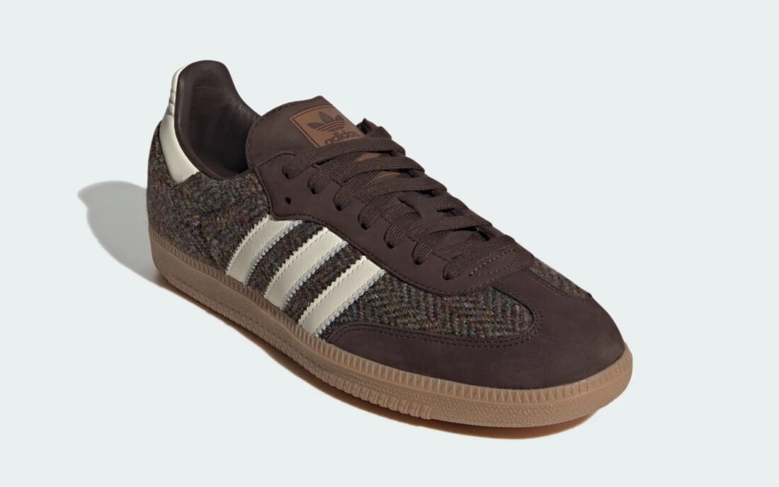 Samba OG dark brown tweed