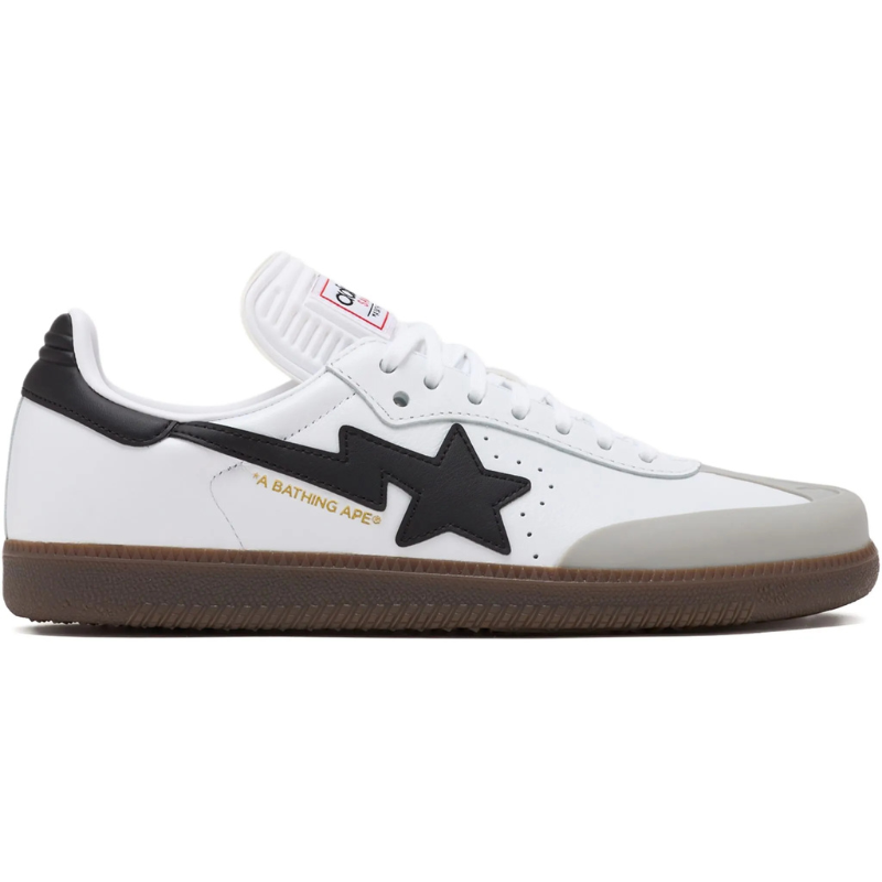 x Bape baskets Samba " White Edition "