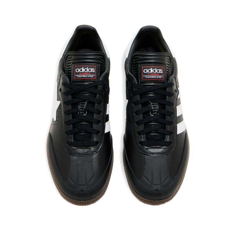Samba x Bape baskets " Black Edition "