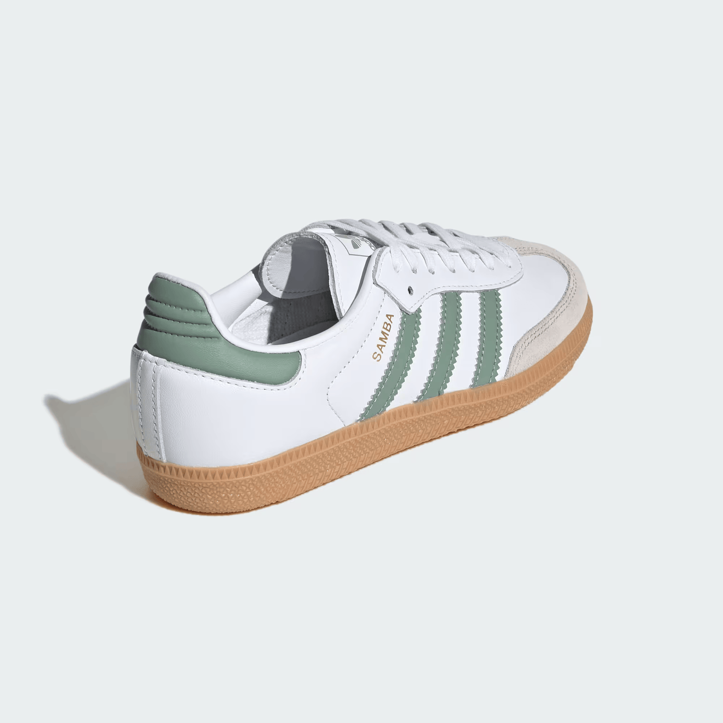 Samba OG – Cloud White / Silver Green