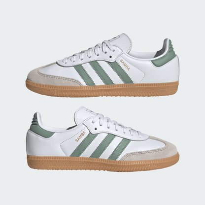 Samba OG – Cloud White / Silver Green