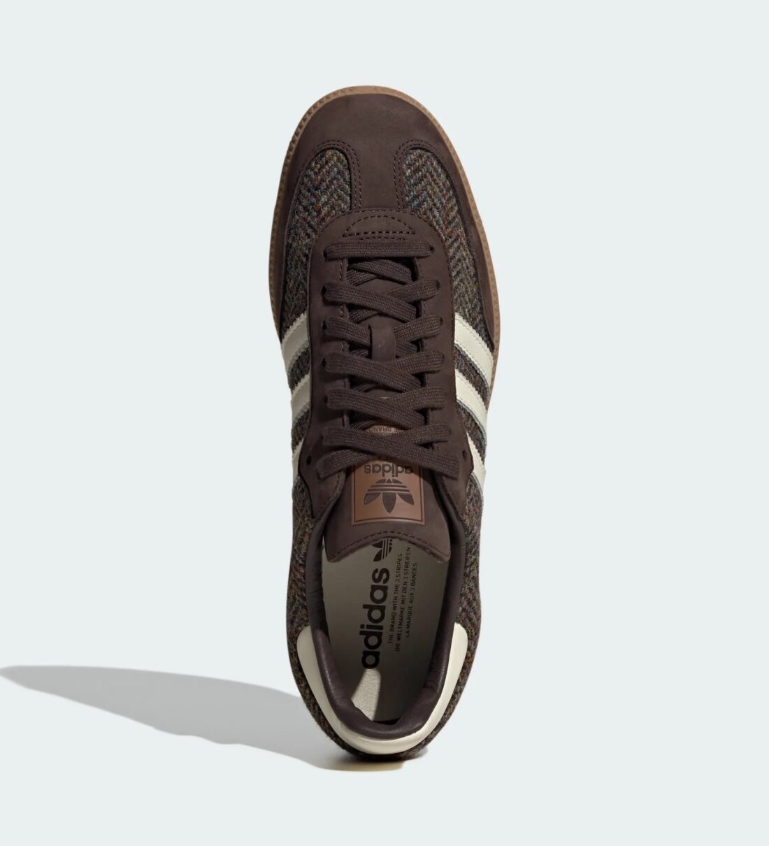 Samba OG dark brown tweed