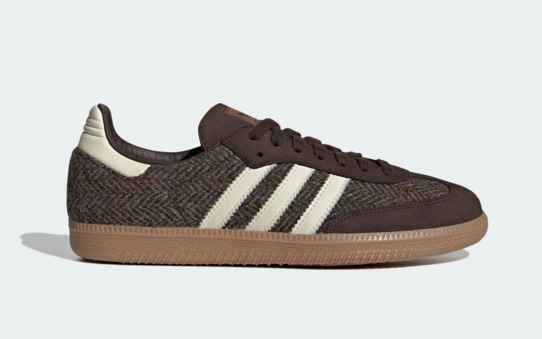 Samba OG dark brown tweed