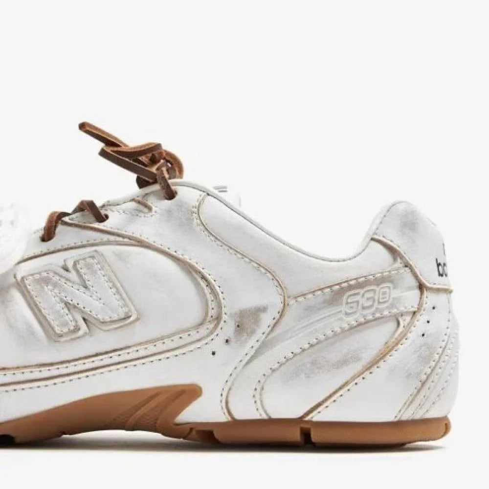 NB 530 x Miu Miu Leather White